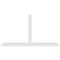 Ekena Millwork Portland Architectural Grade PVC Gable Bracket, 108"W x 58 1/2"H x 2"D x 6"F, 13/12 Pitch GBP108X59X0206POR00 - alternate 2